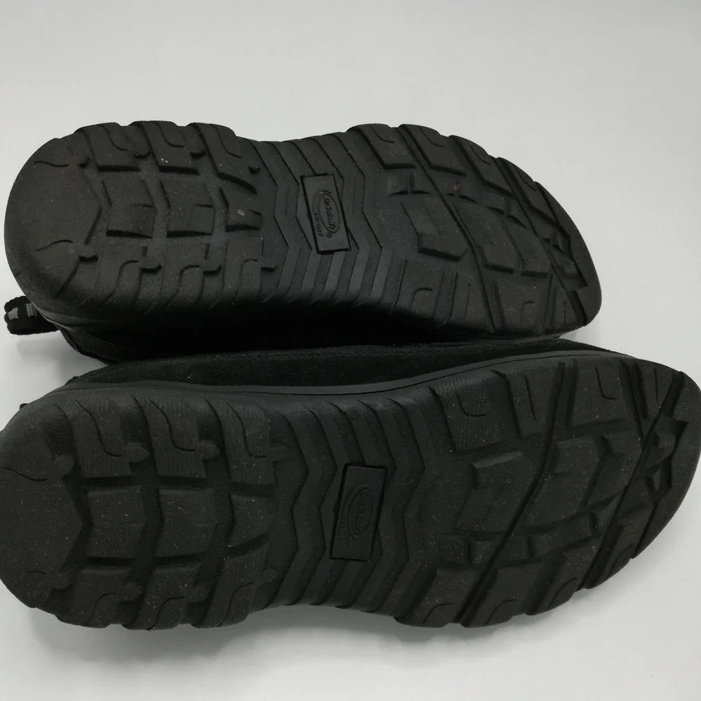Dr. Scholls Loafer Mens Shoes Leather Suede Black Jack Slip On Sport 8E